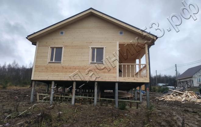 3 Каркасный дом Д-142, 11.5x8м, 92М², Московская область, Истринский район, деревня Бужарово (18)